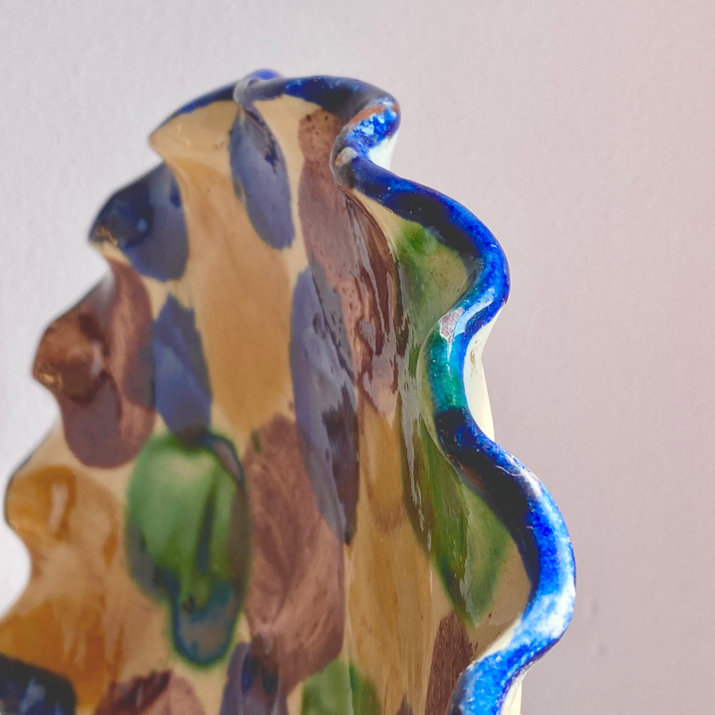 Vintage Studio Pottery Wall Plate