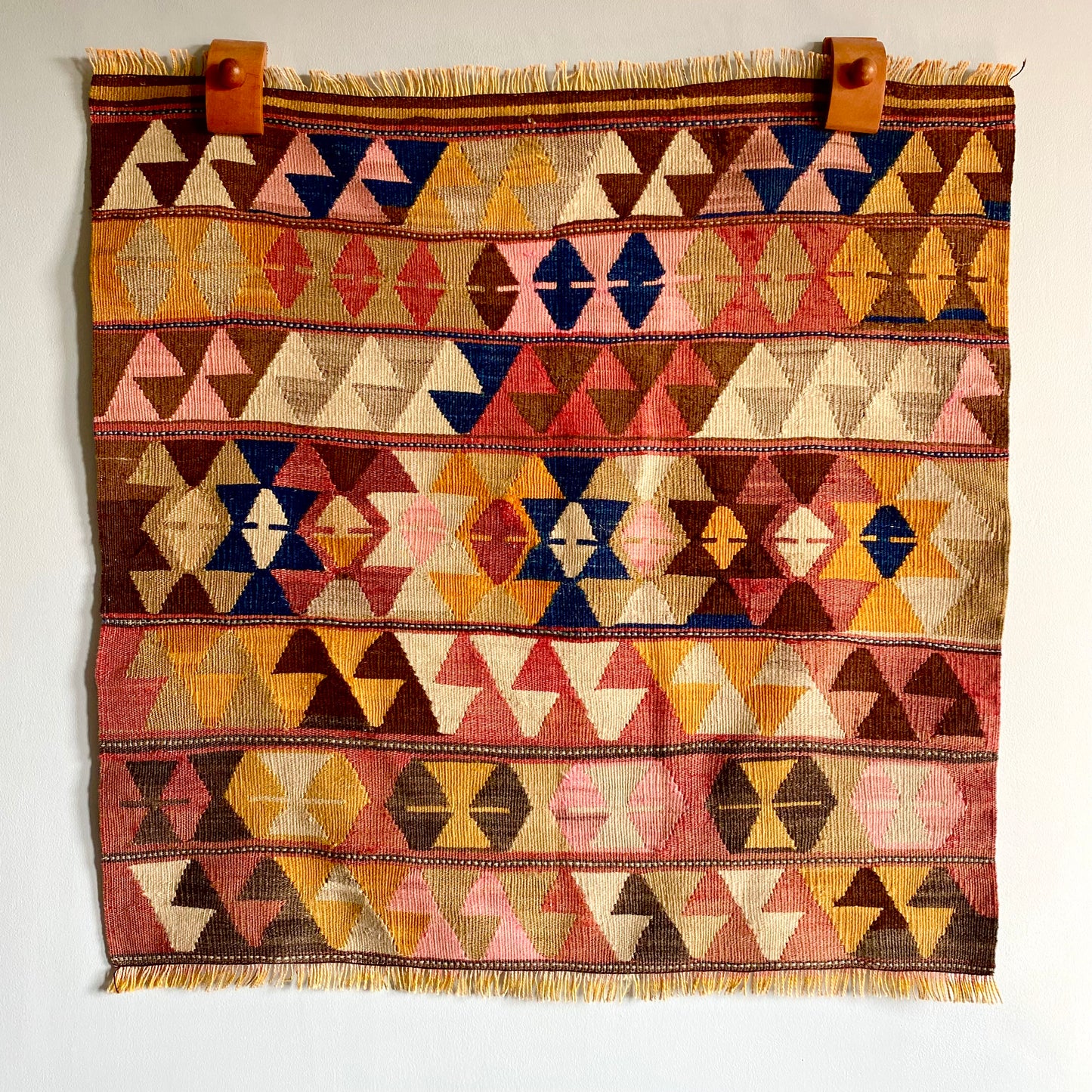 Vintage Turkish Kilim Wall Hanging / Rug