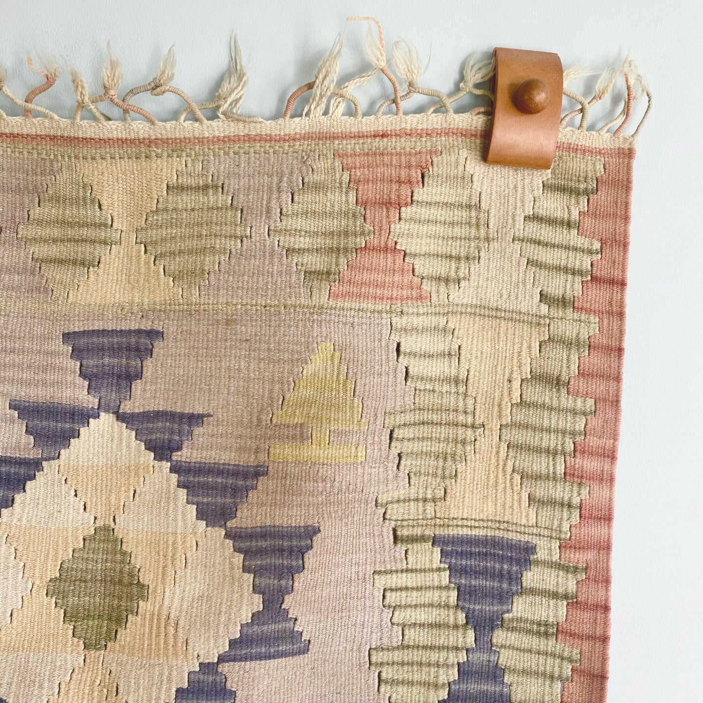 Vintage Turkish Kilim Wall Hanging / Rug