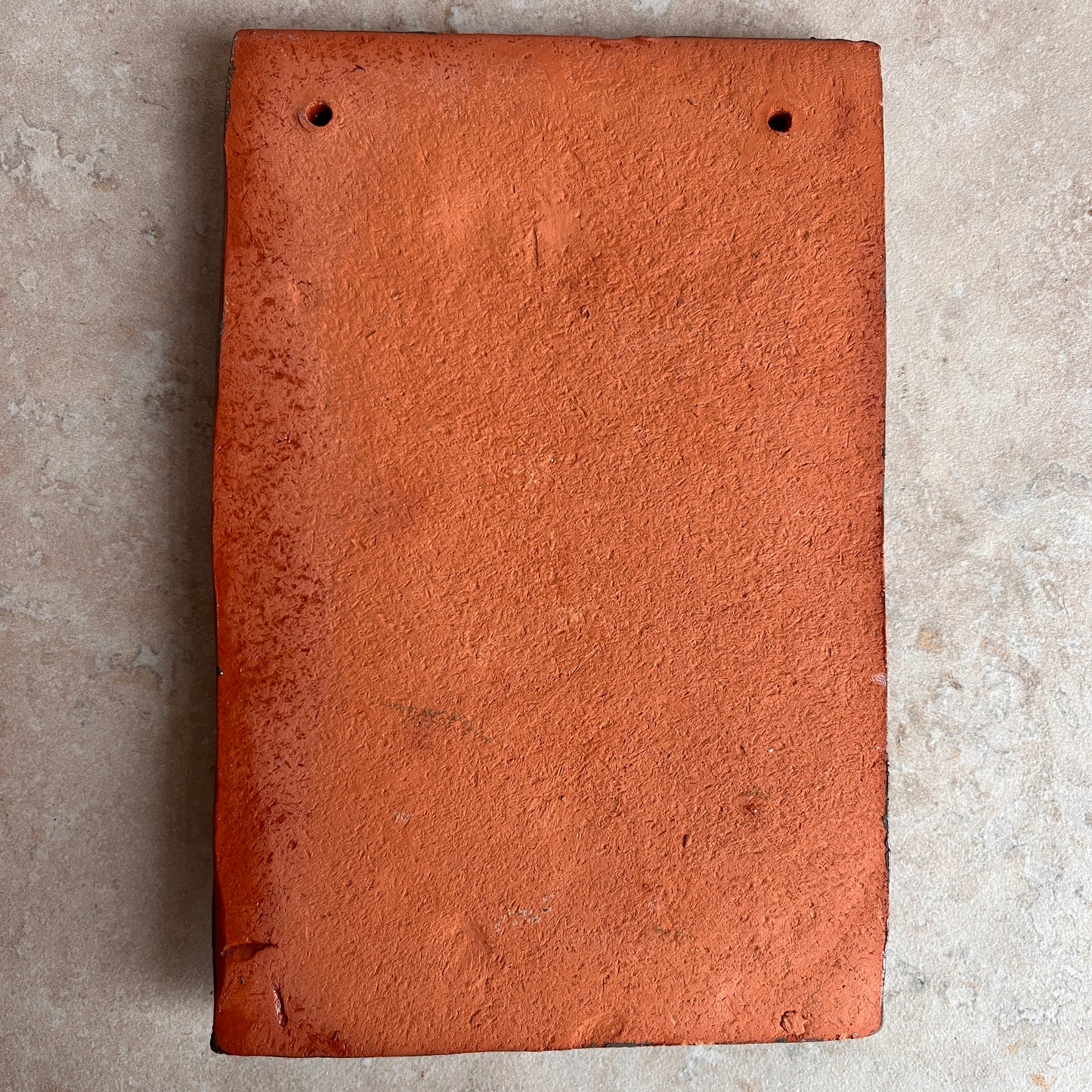 Handmade Swedish Vintage Floral Ceramic Wall Tile