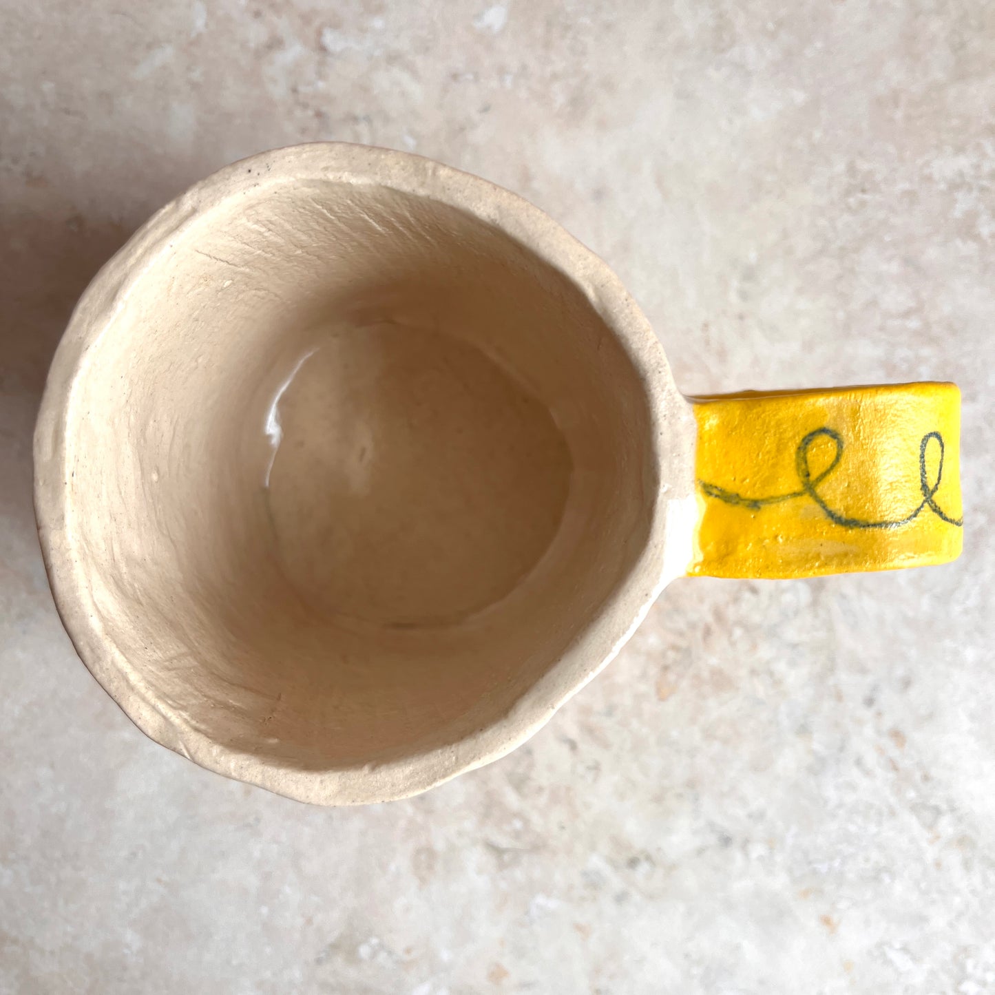 Hand-built Rustic Mug