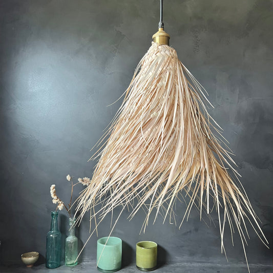 Moroccan Straw lampshade