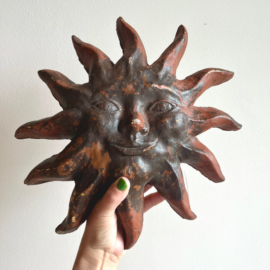 Vintage 90s Sun Wall Hanging