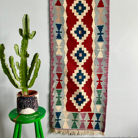 Vintage Turkish Kayseri Wall Hanging / Rug