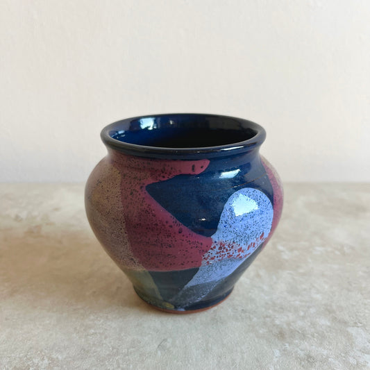 Vintage Studio Pottery Small Vase