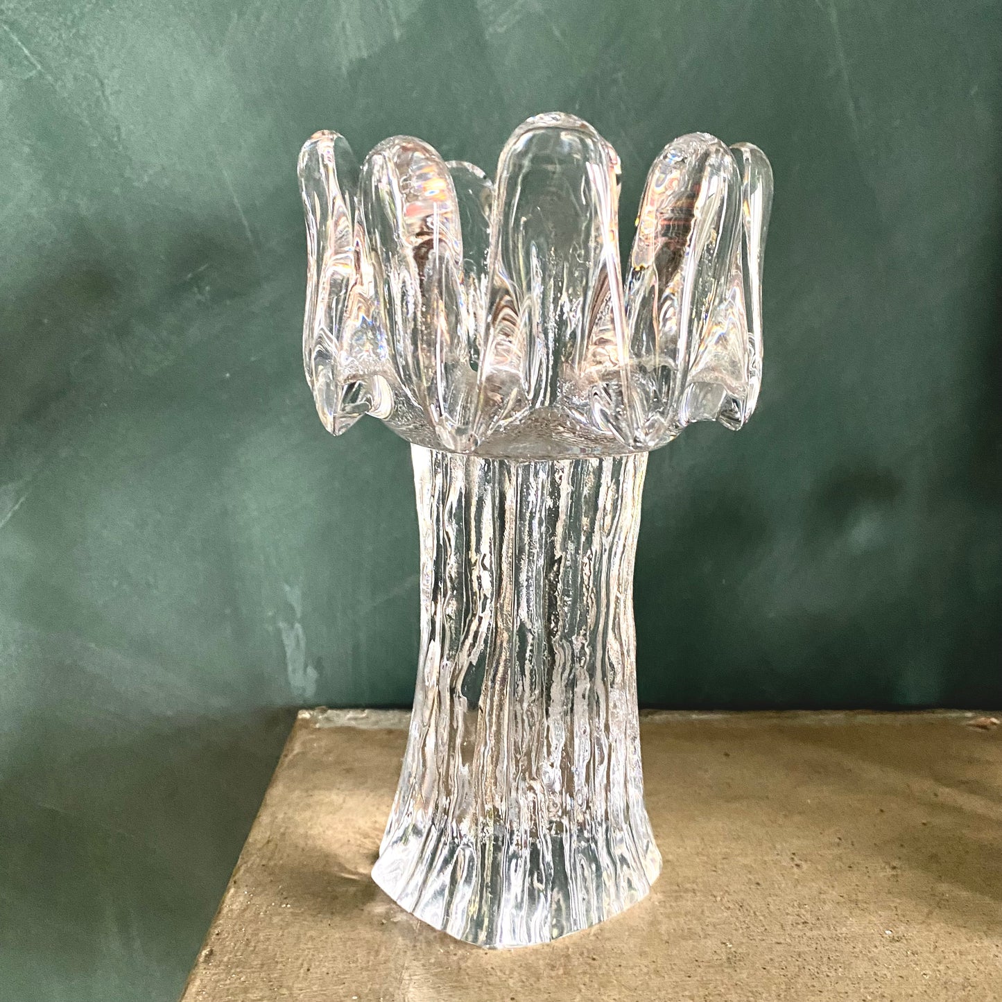 Kosta Boda Sunflower Candle Holders