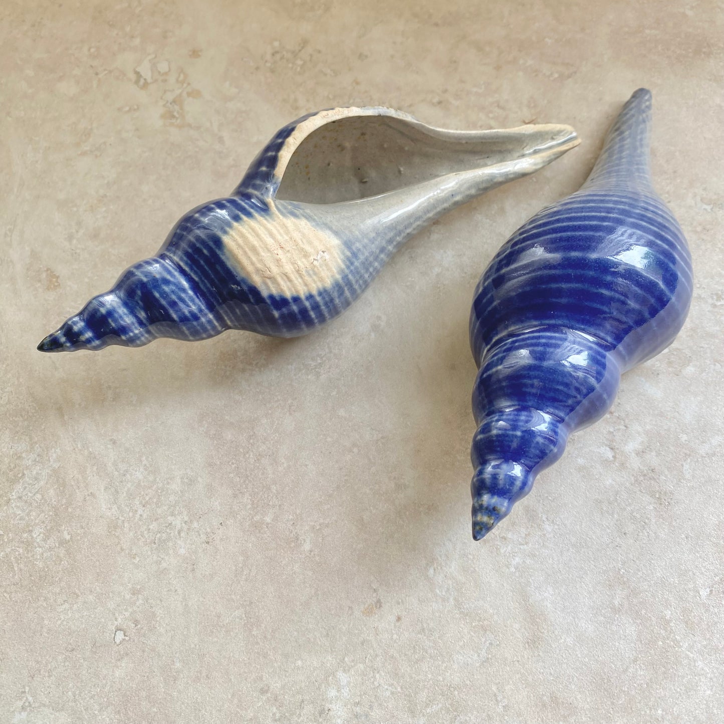 Vintage Large Studio Pottery Sea Shells