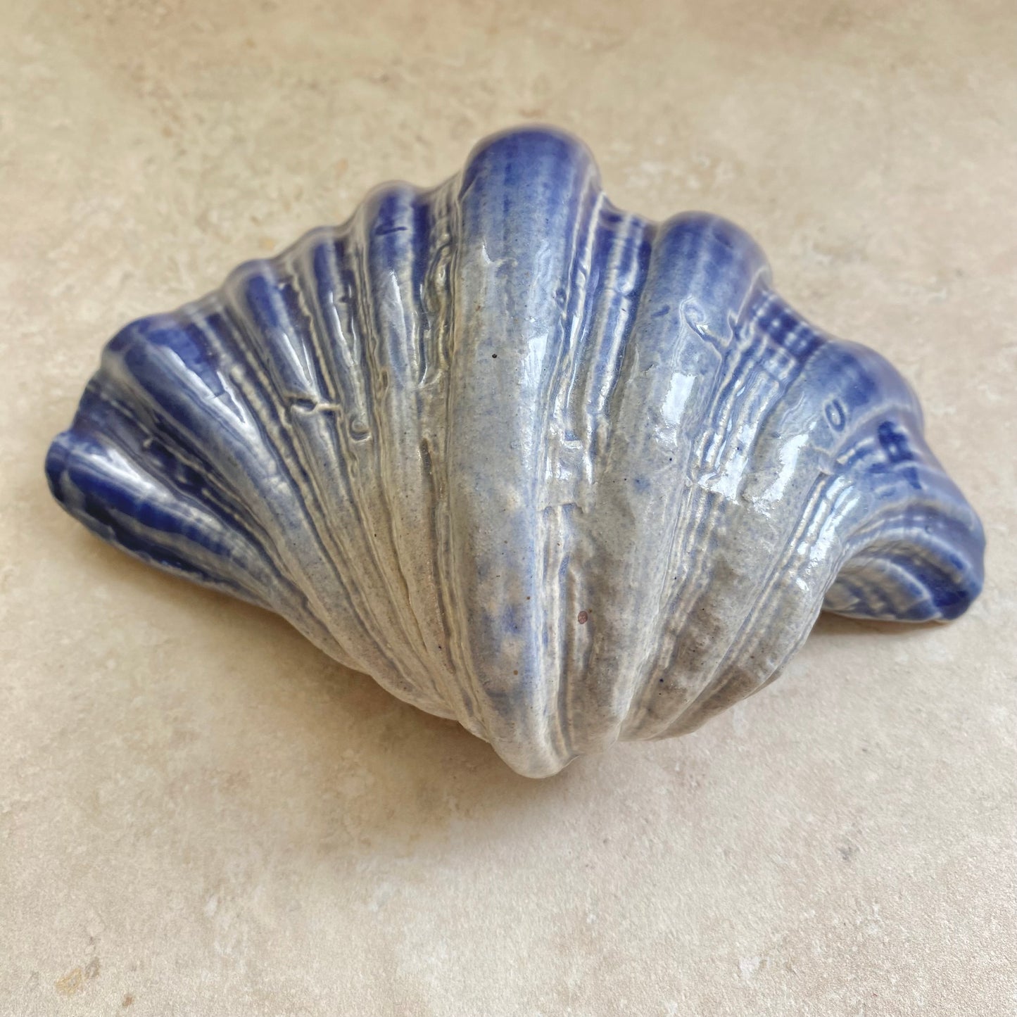 Vintage Large Studio Pottery Sea Shells