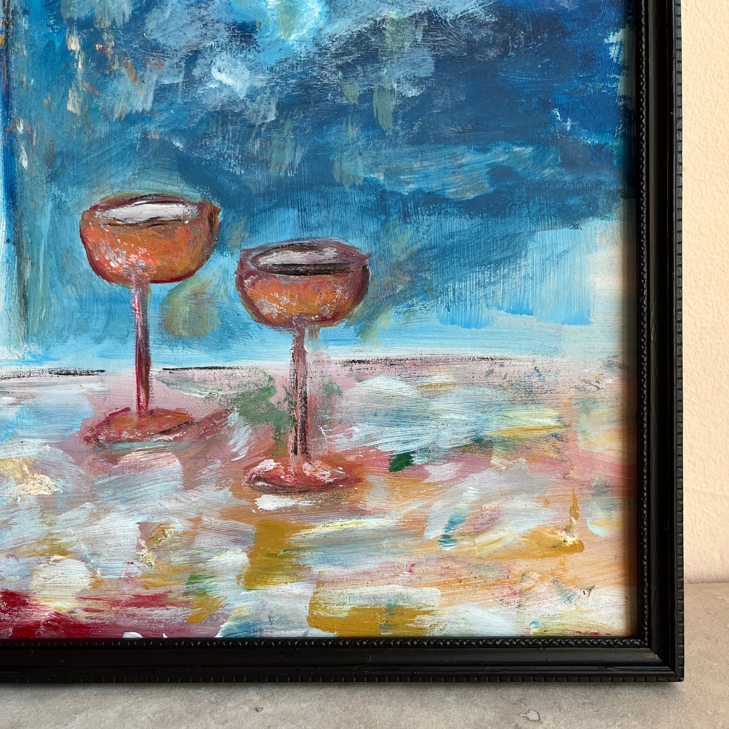Abstract Still Life Oil Painting