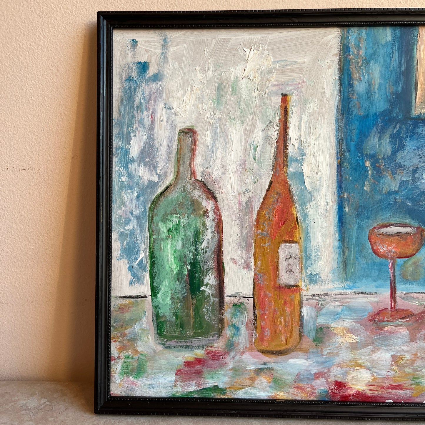 Abstract Still Life Oil Painting