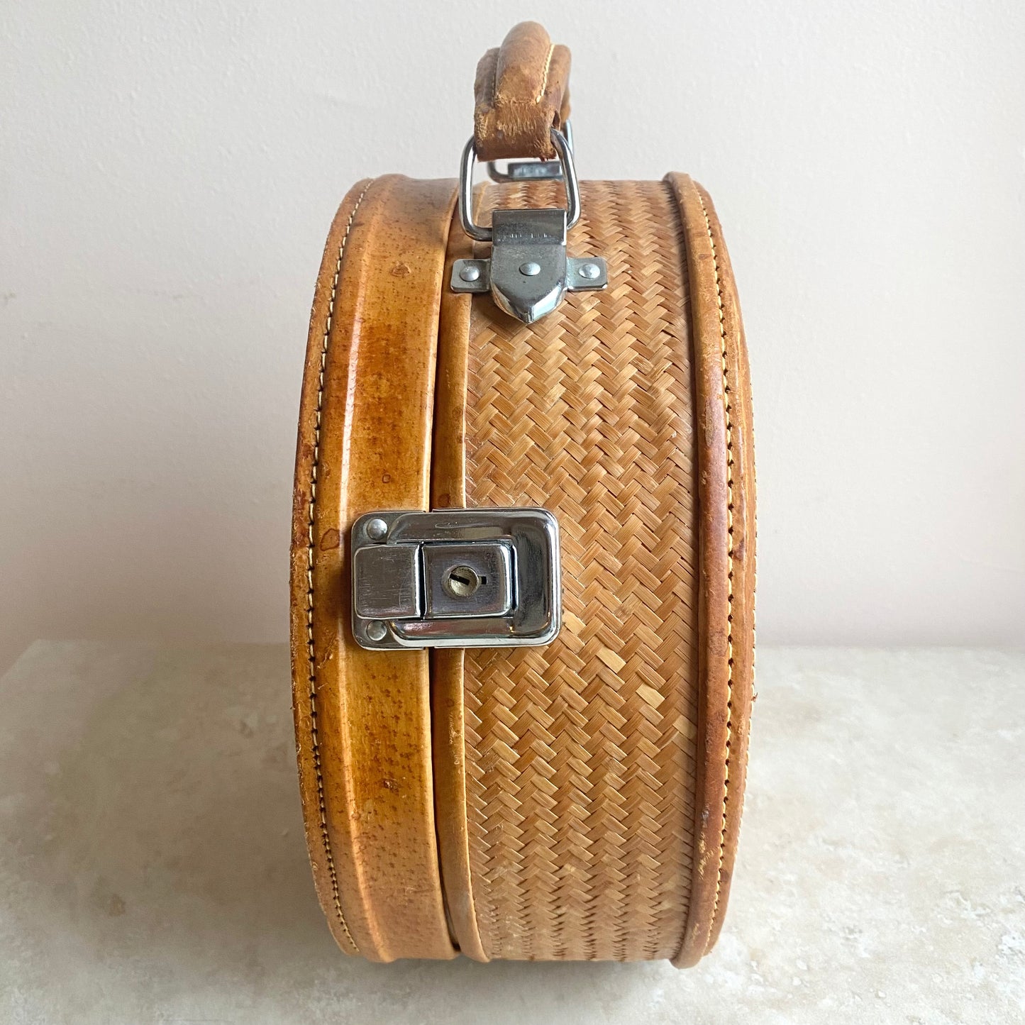 Vintage Round Rattan Handbag