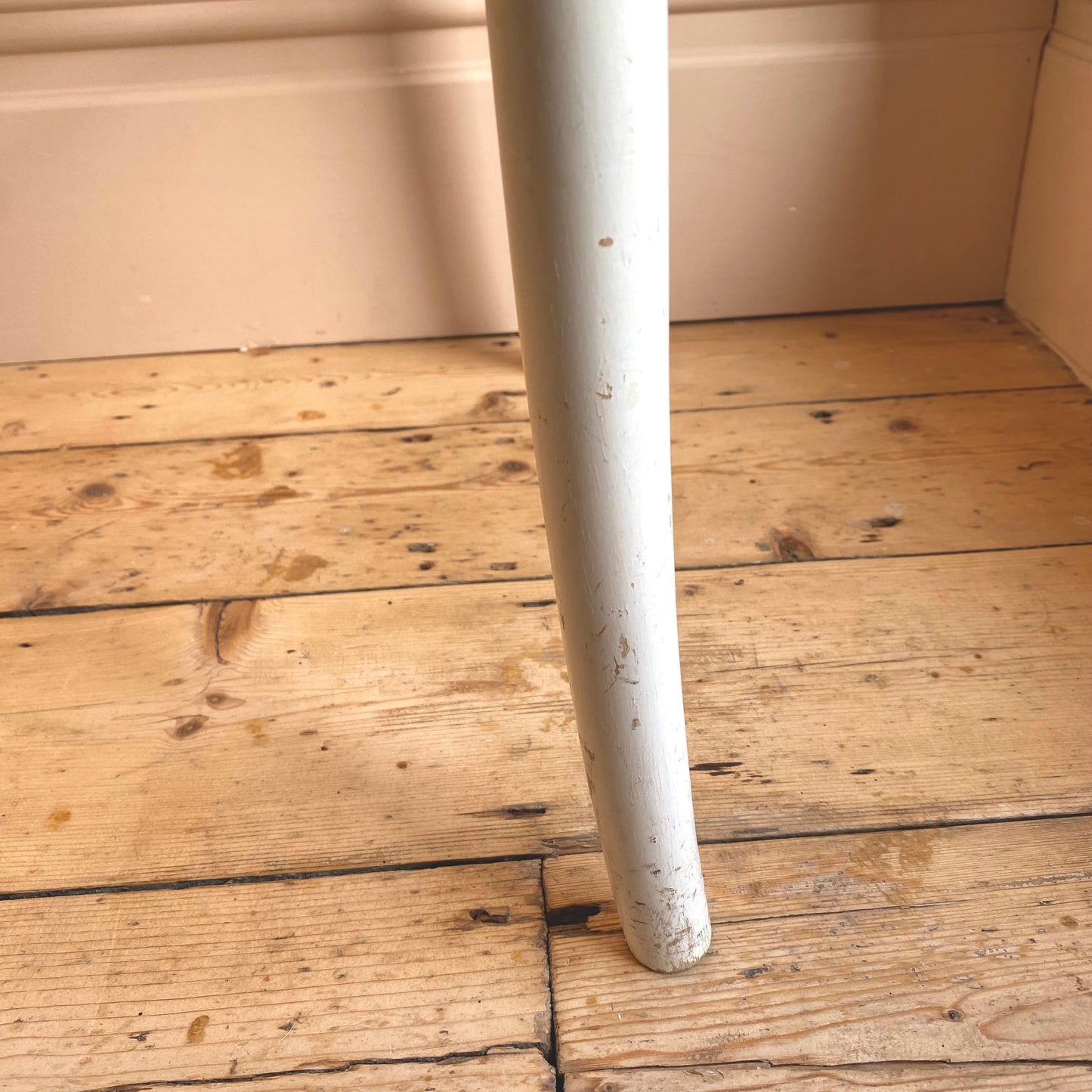 Vintage Large Woven Footstool