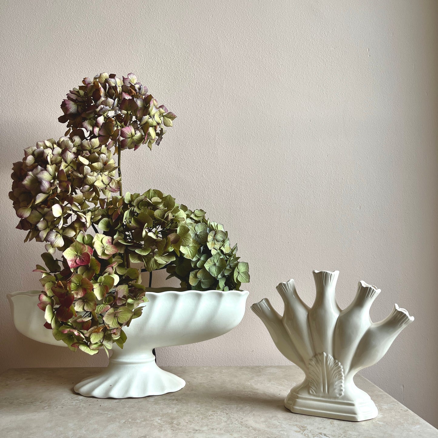 Vintage Five Finger Bud Vase