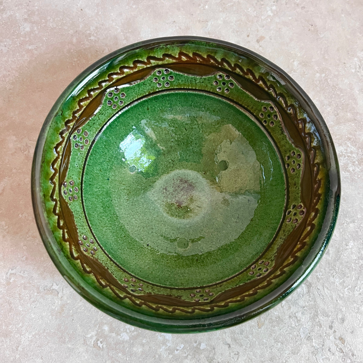Vintage Spanish Studio Pottery bowl