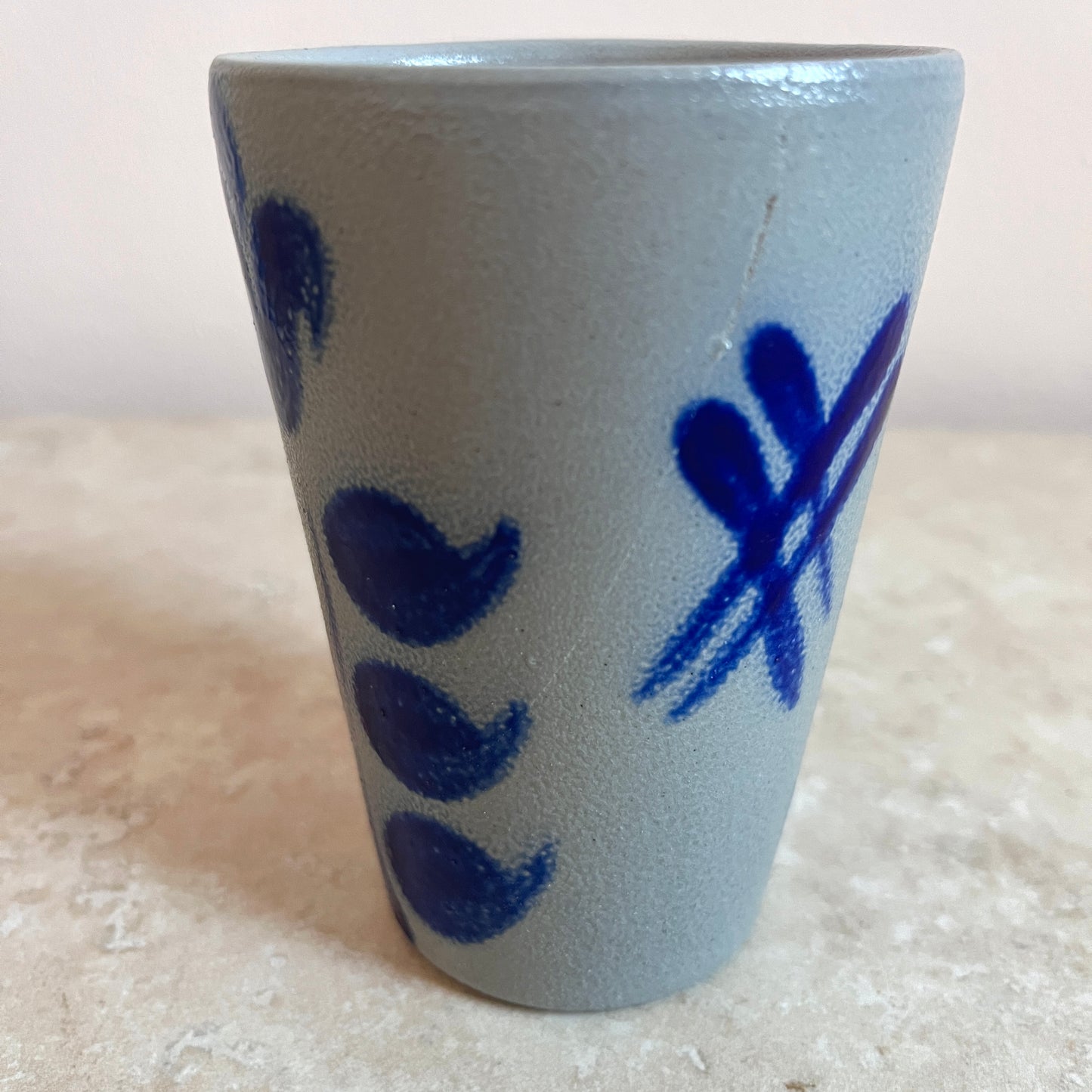 Vintage German Stoneware Jug & Tumblers