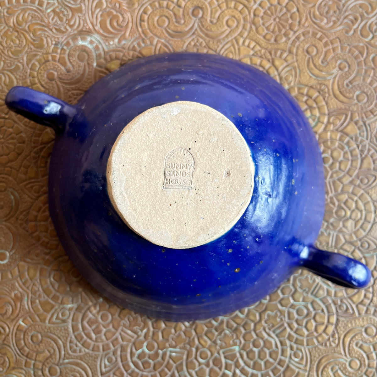 Large Cobalt Blue Bowl by Sunny Sands House