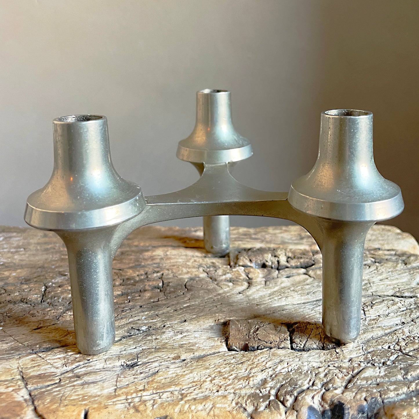 Modular Mid-Century Stoff Nagel-Style Candleholders