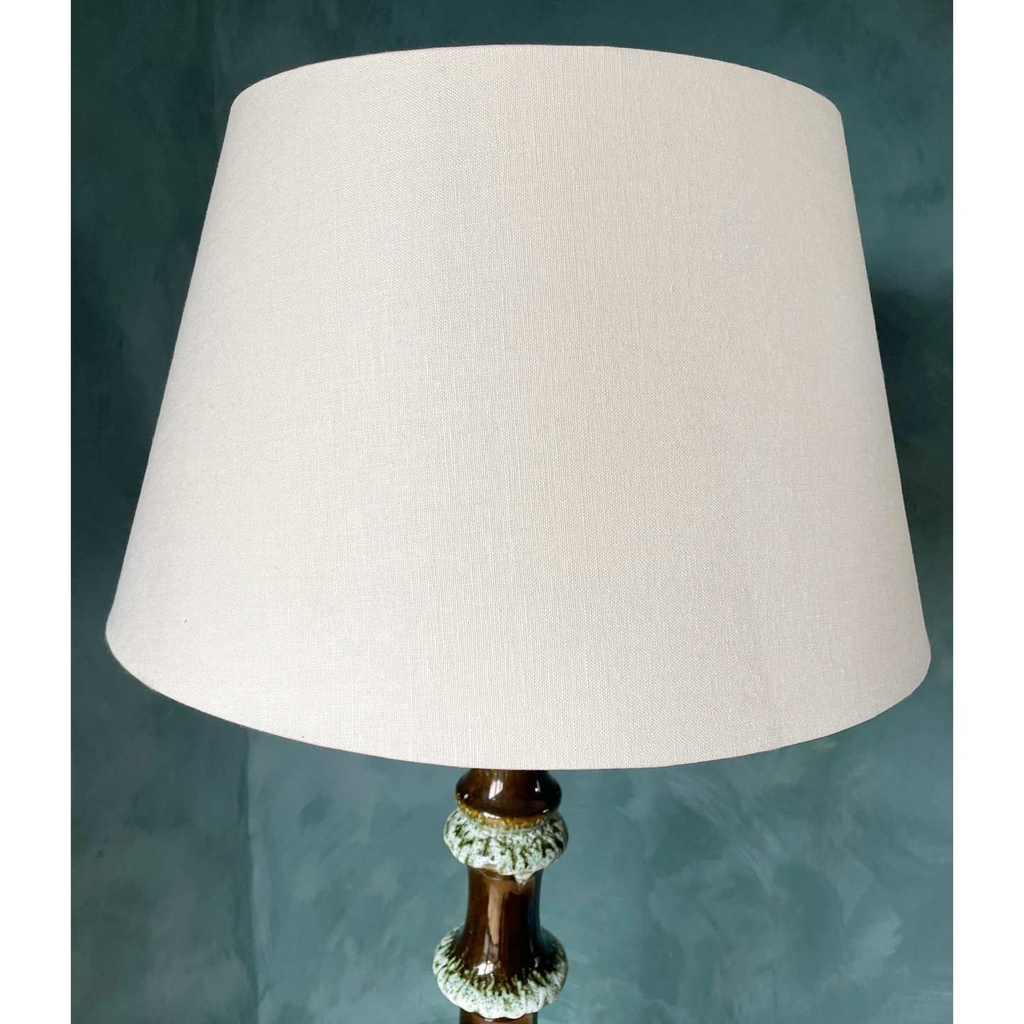 Mid-Century West German Ceramic Lava Floor Lamp