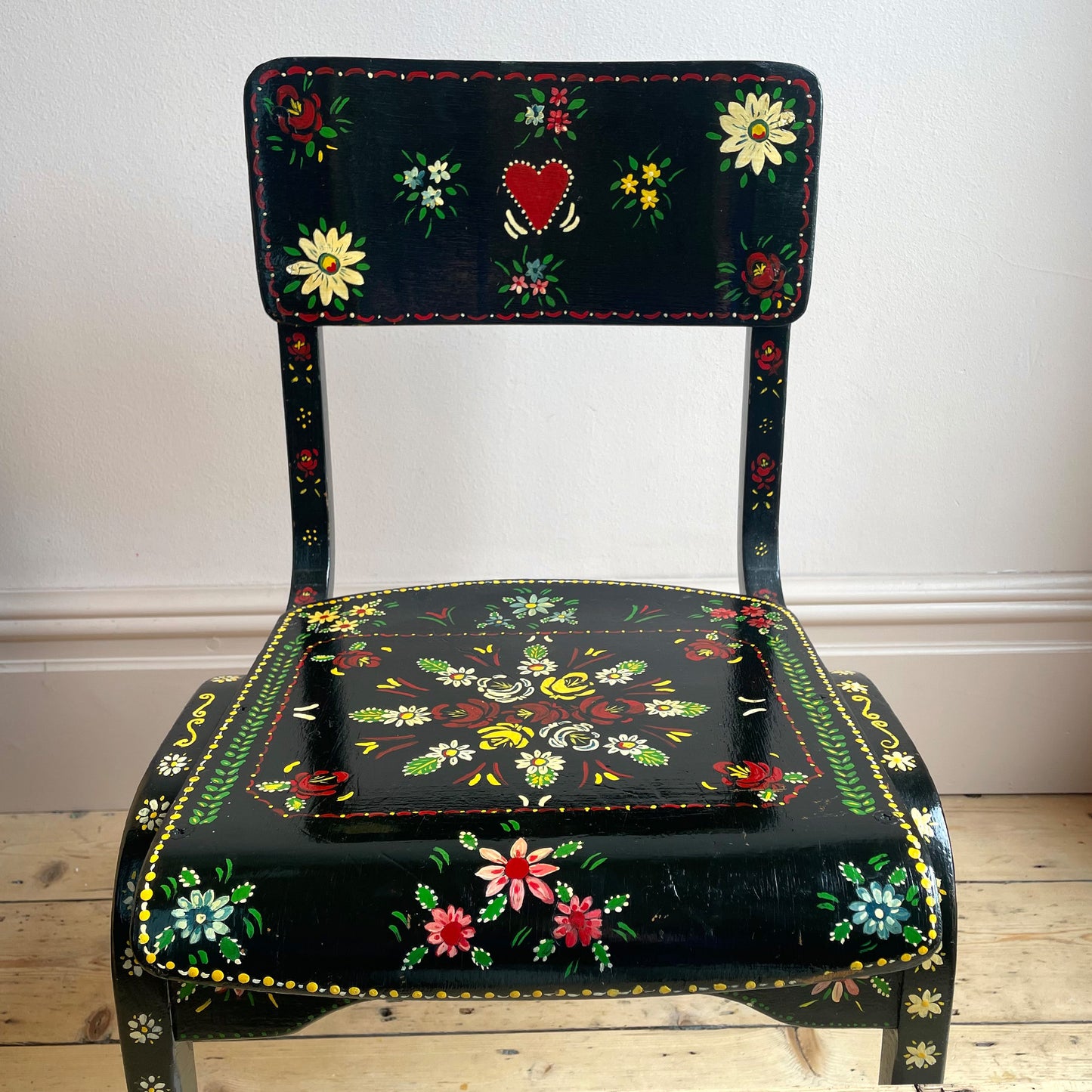 Vintage Gypsy-Style Children's Chair