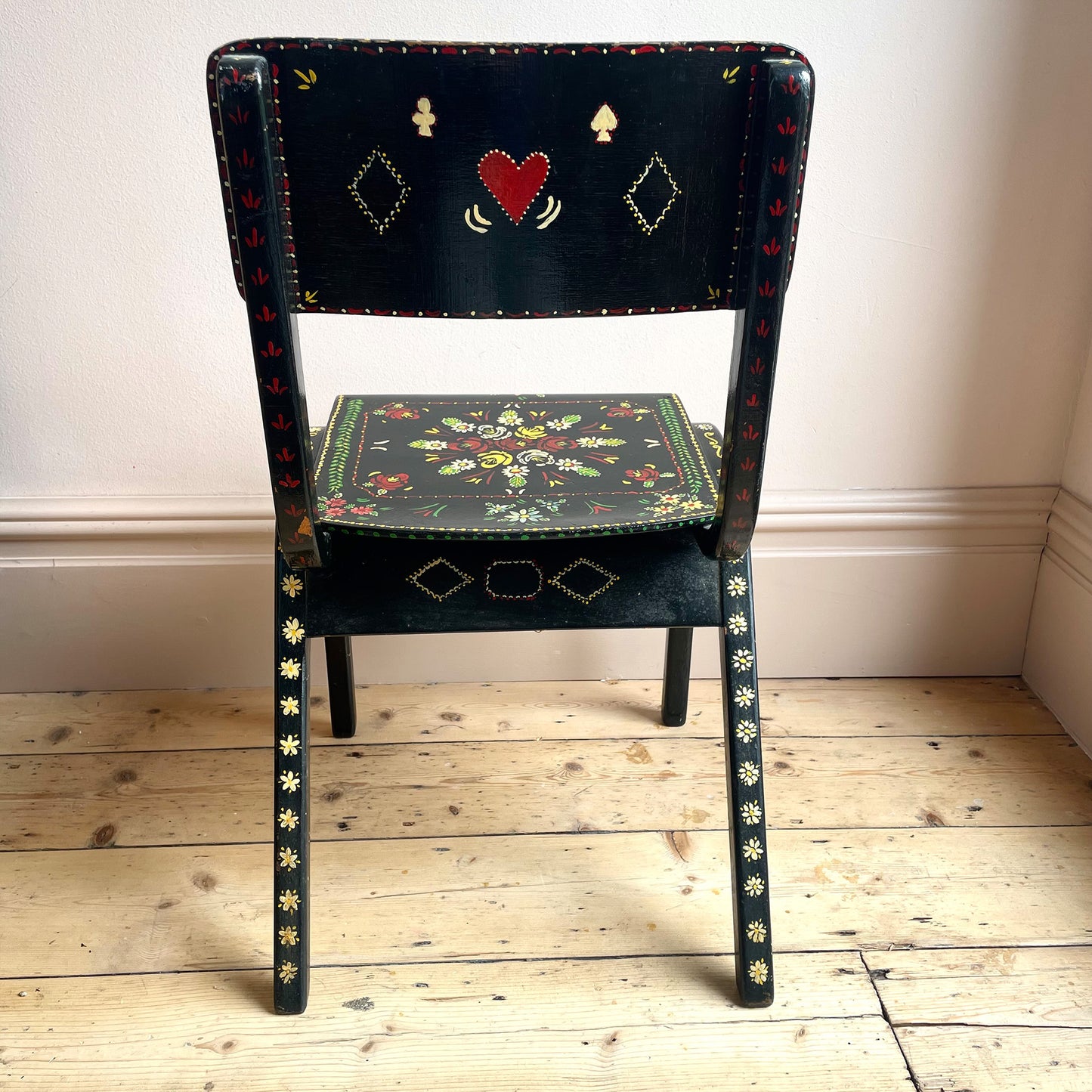 Vintage Gypsy-Style Children's Chair