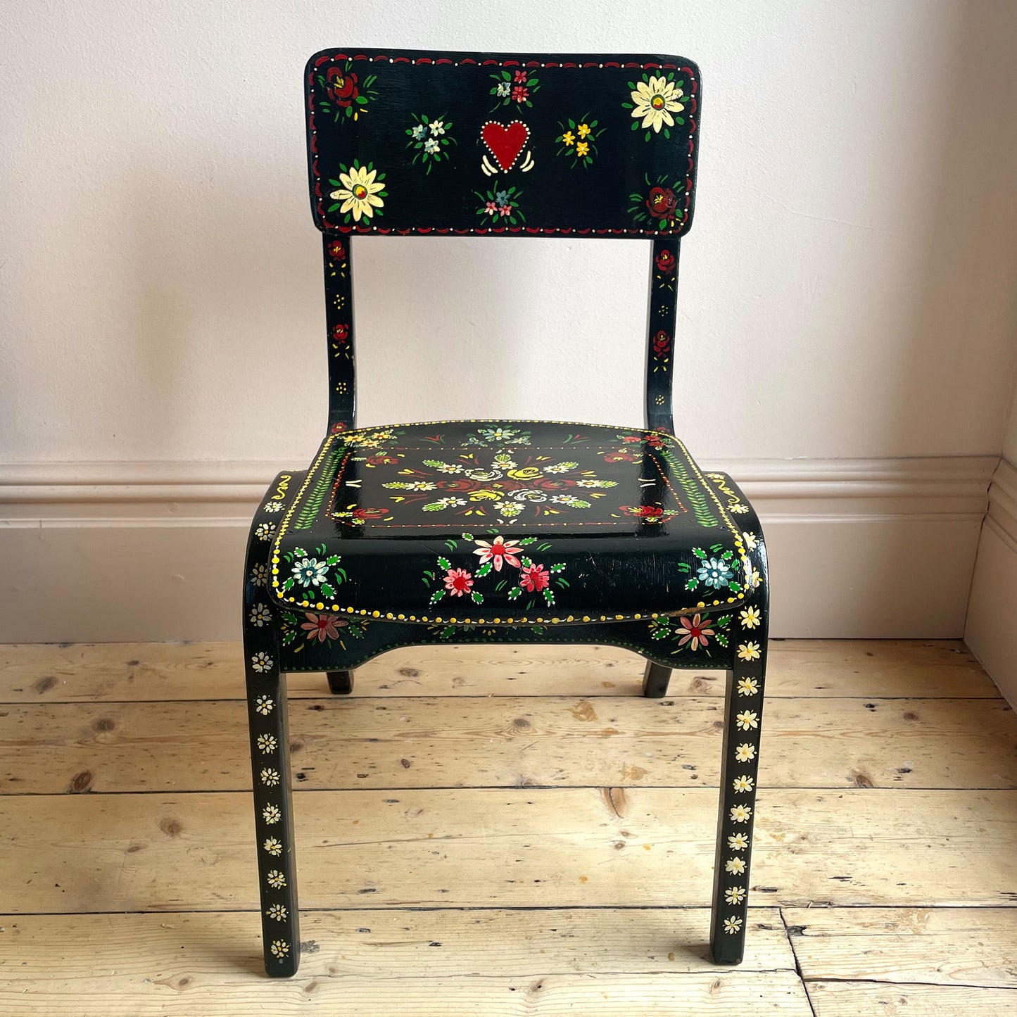 Vintage Gypsy-Style Children's Chair