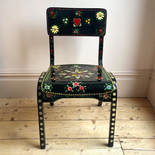 Vintage Gypsy-Style Children's Chair