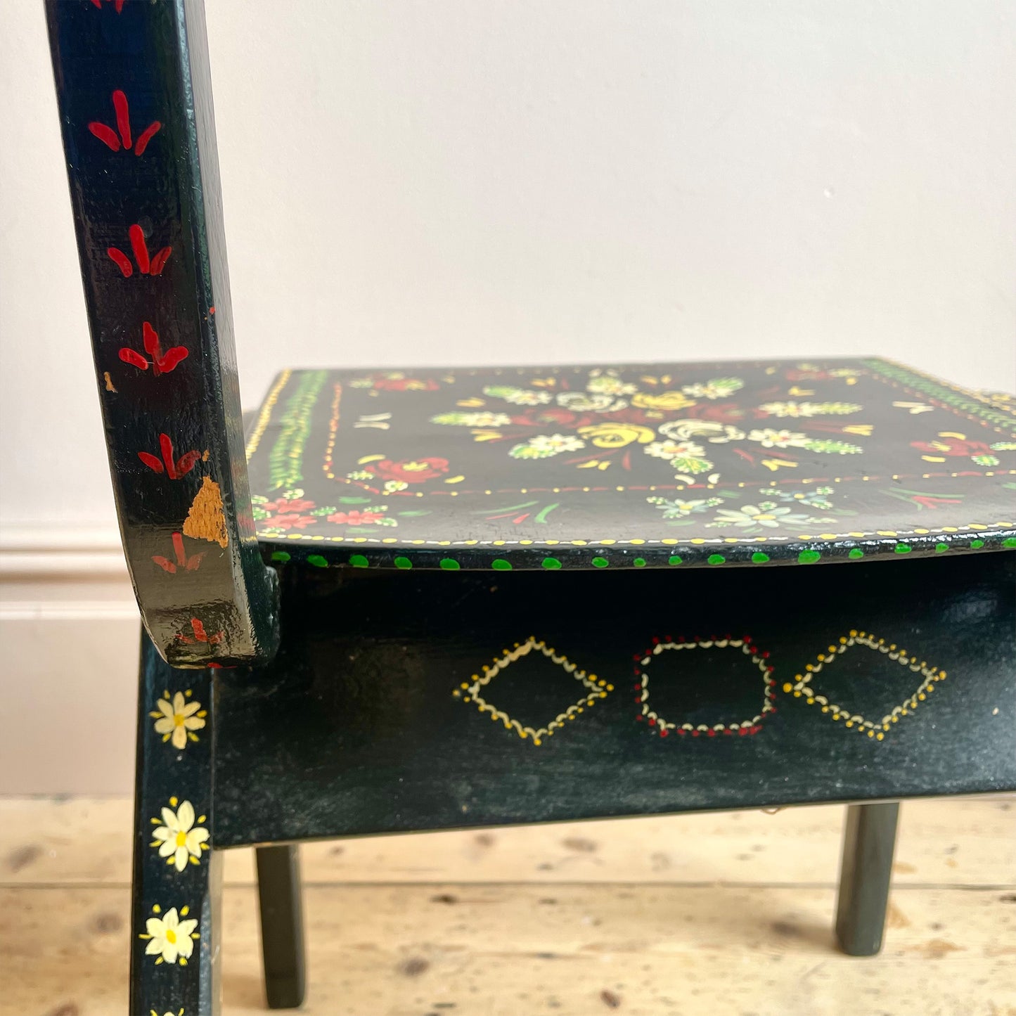 Vintage Gypsy-Style Children's Chair