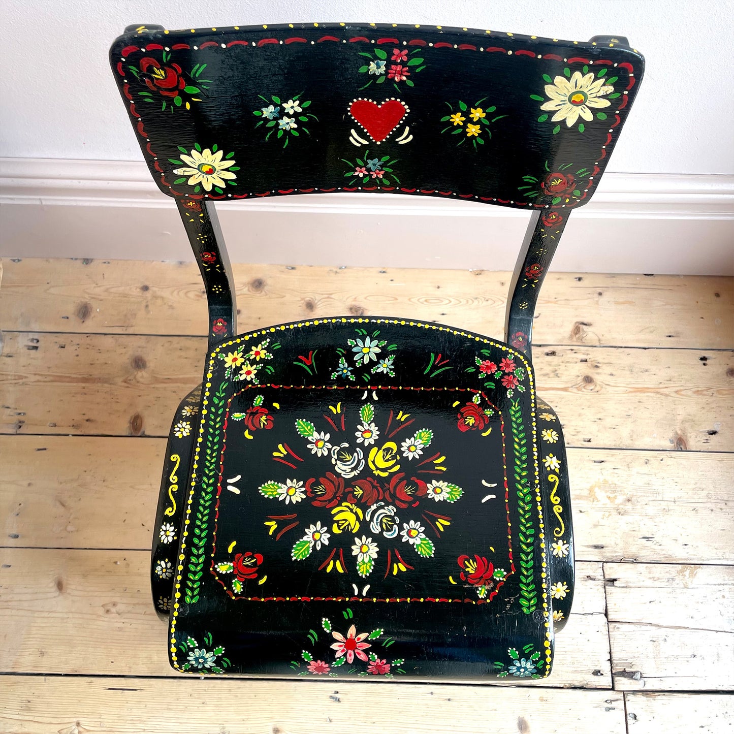 Vintage Gypsy-Style Children's Chair