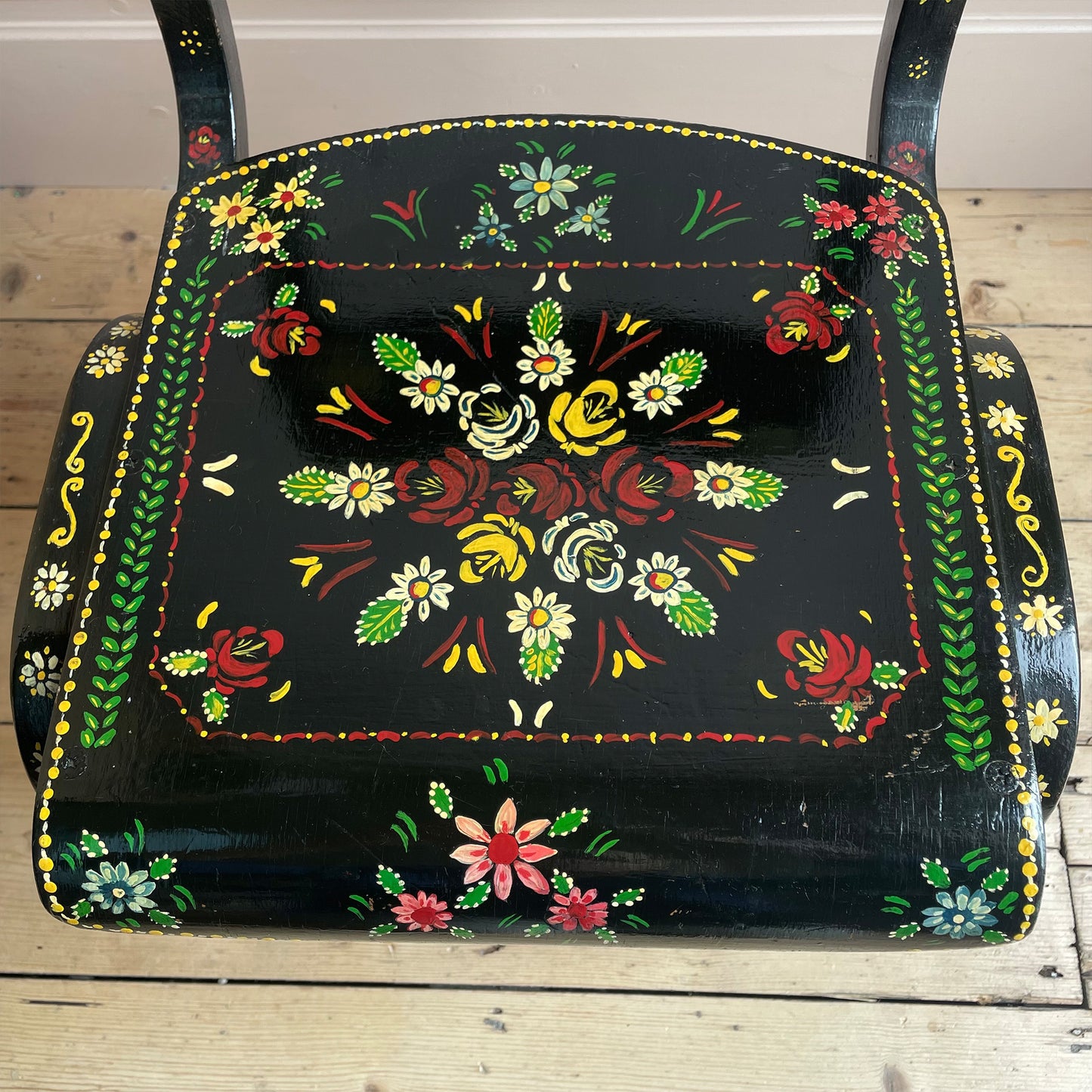 Vintage Gypsy-Style Children's Chair