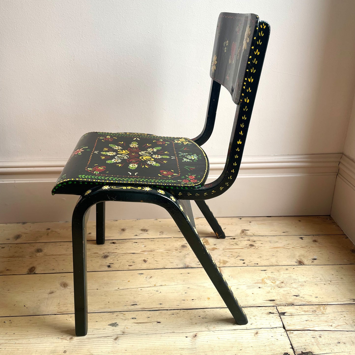 Vintage Gypsy-Style Children's Chair