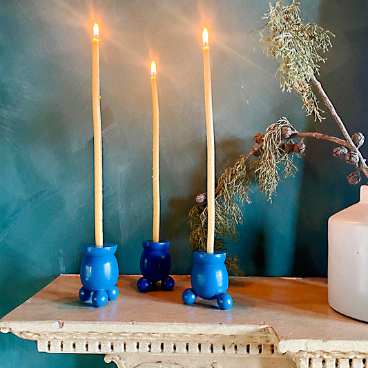 Vintage Swedish Advent Candle Holders