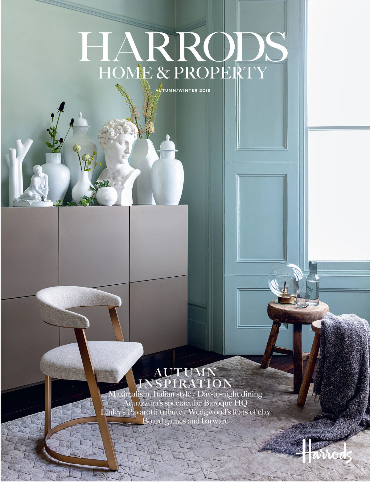 Interior styling by Ida Jacobsson-Wells for Harrods Home & Property