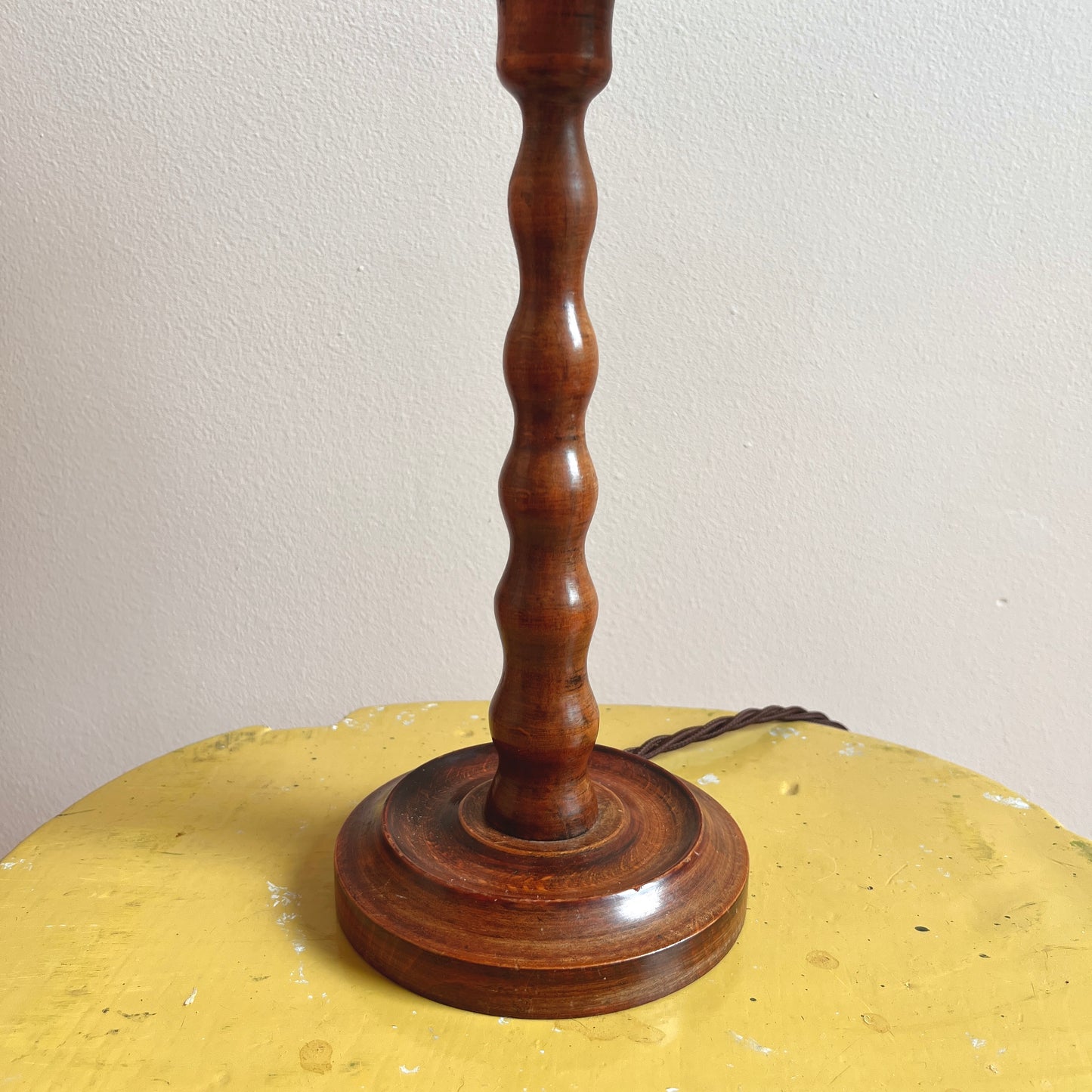 Vintage Table Lamp with Liberty London lampshade