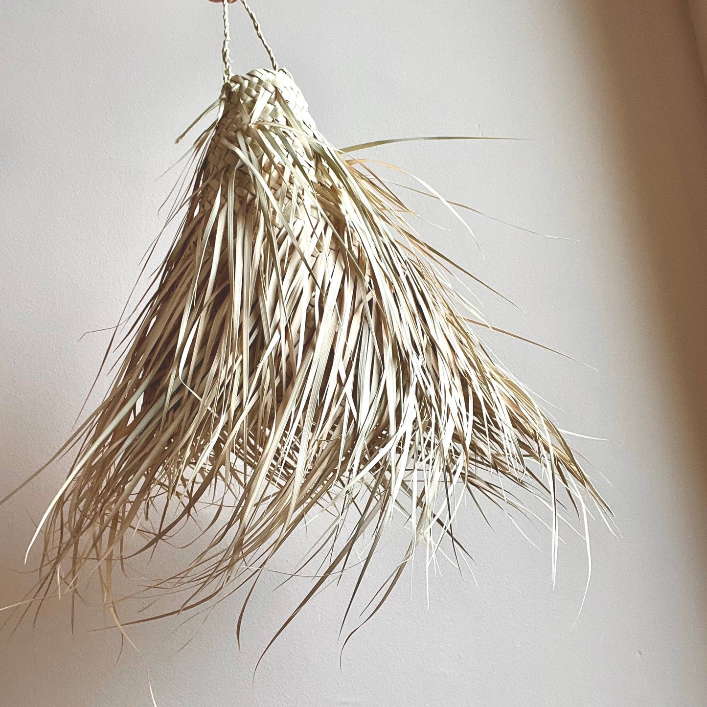 Moroccan Straw lampshade