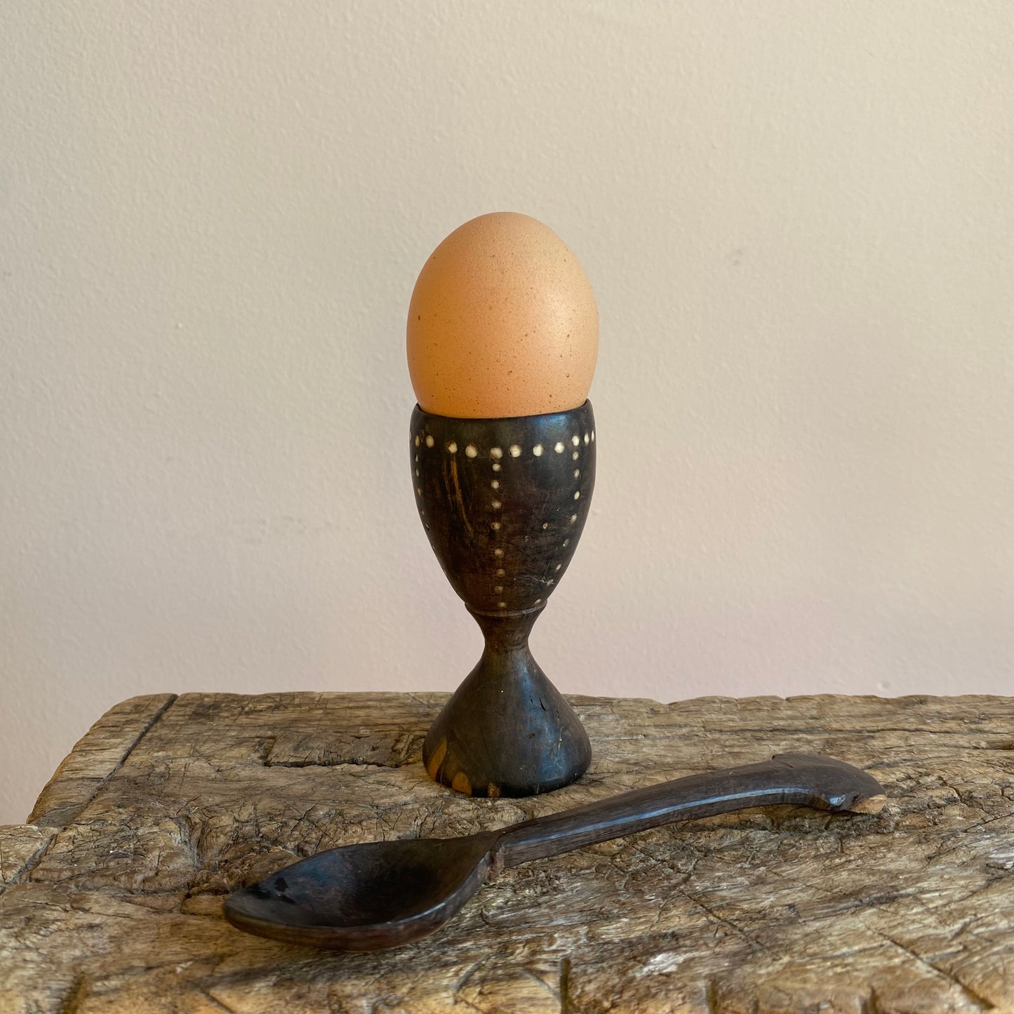 Vintage Wooden Egg Cups