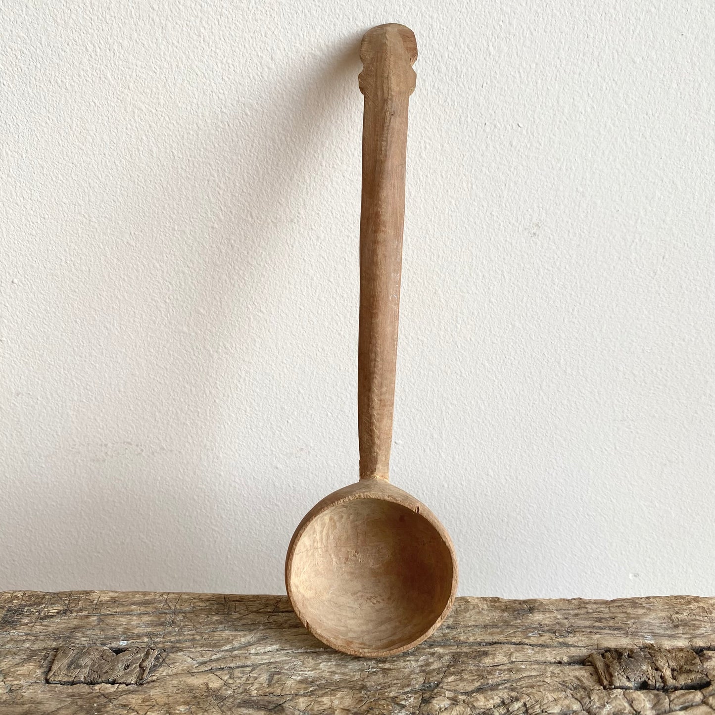 Vintage Hand-Carved Wooden Spoons