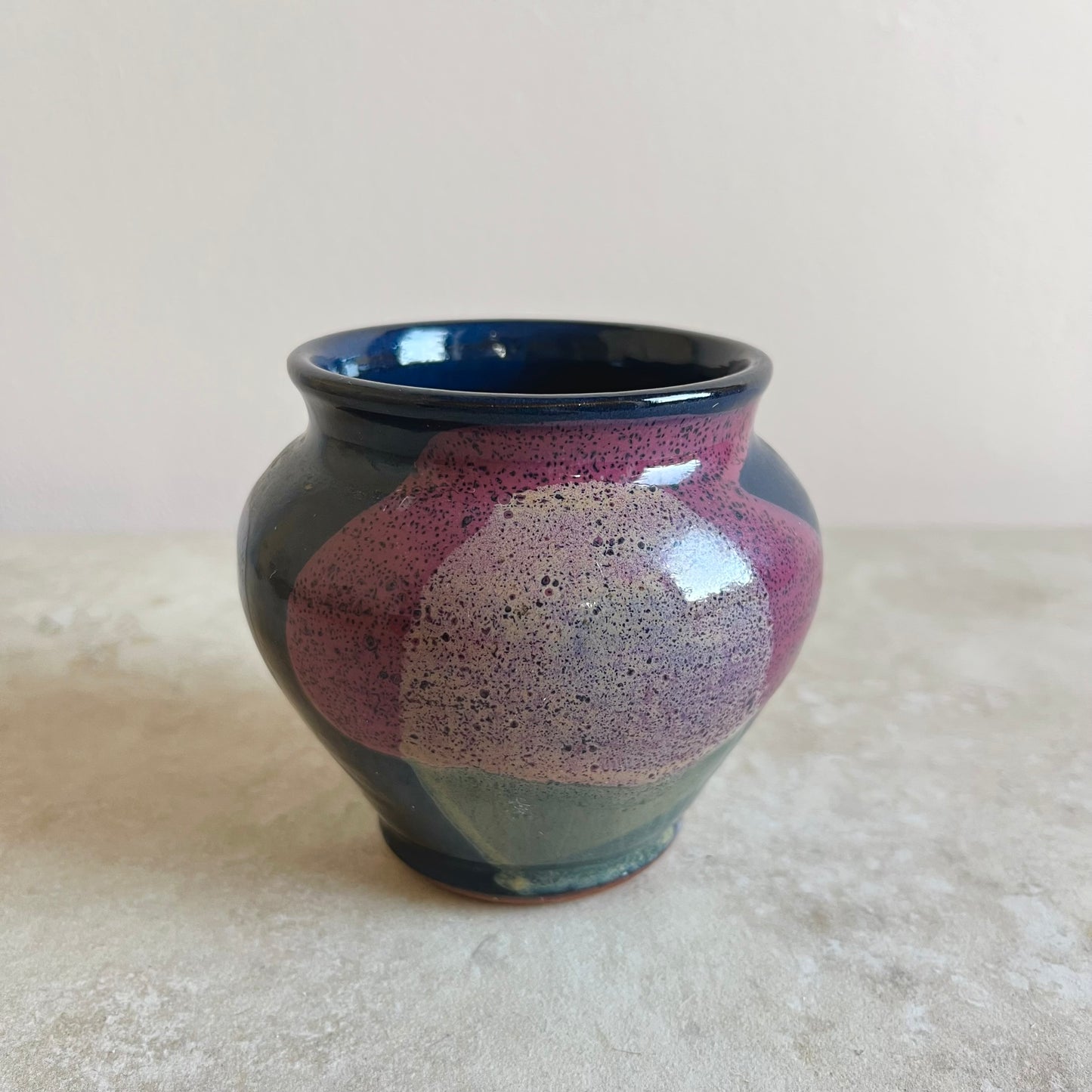 Vintage Studio Pottery Small Vase