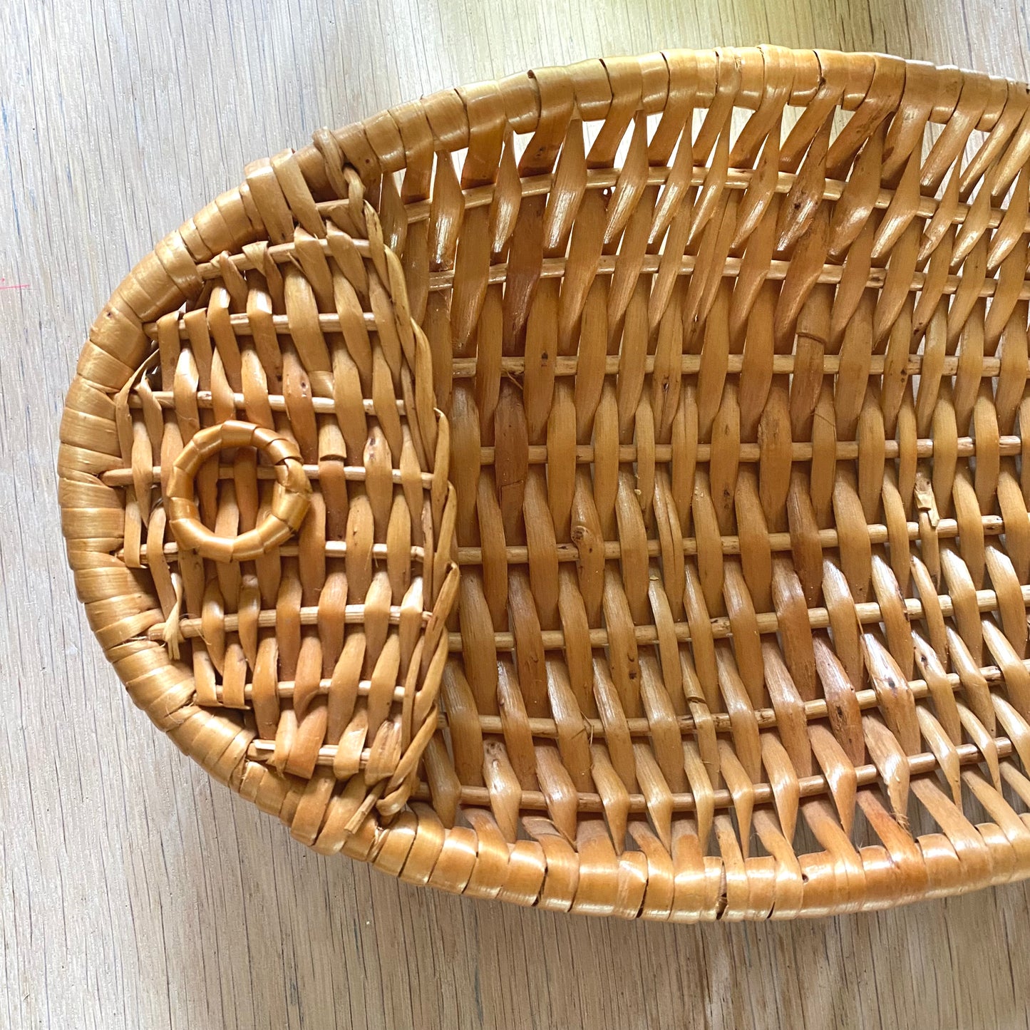 Vintage Wicker Fish Tray