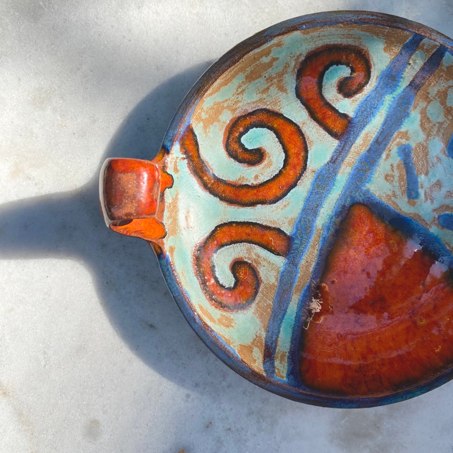 Bulgarian Studio Pottery Dish