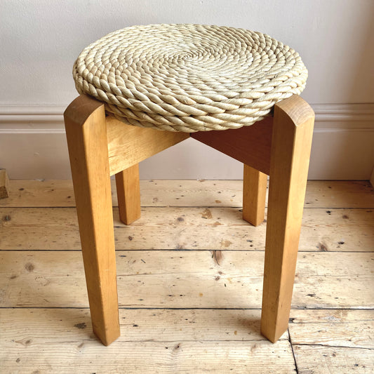 Vintage Rope Stool