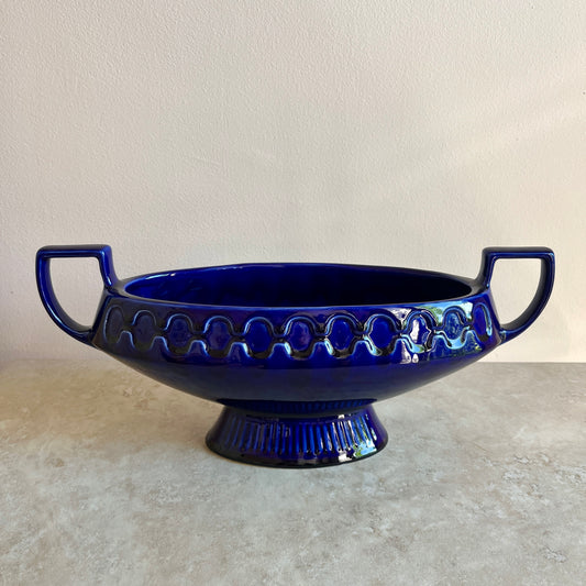 Mid-Century Cobalt Blue Vase