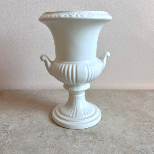 Vintage Cream Urn Vase