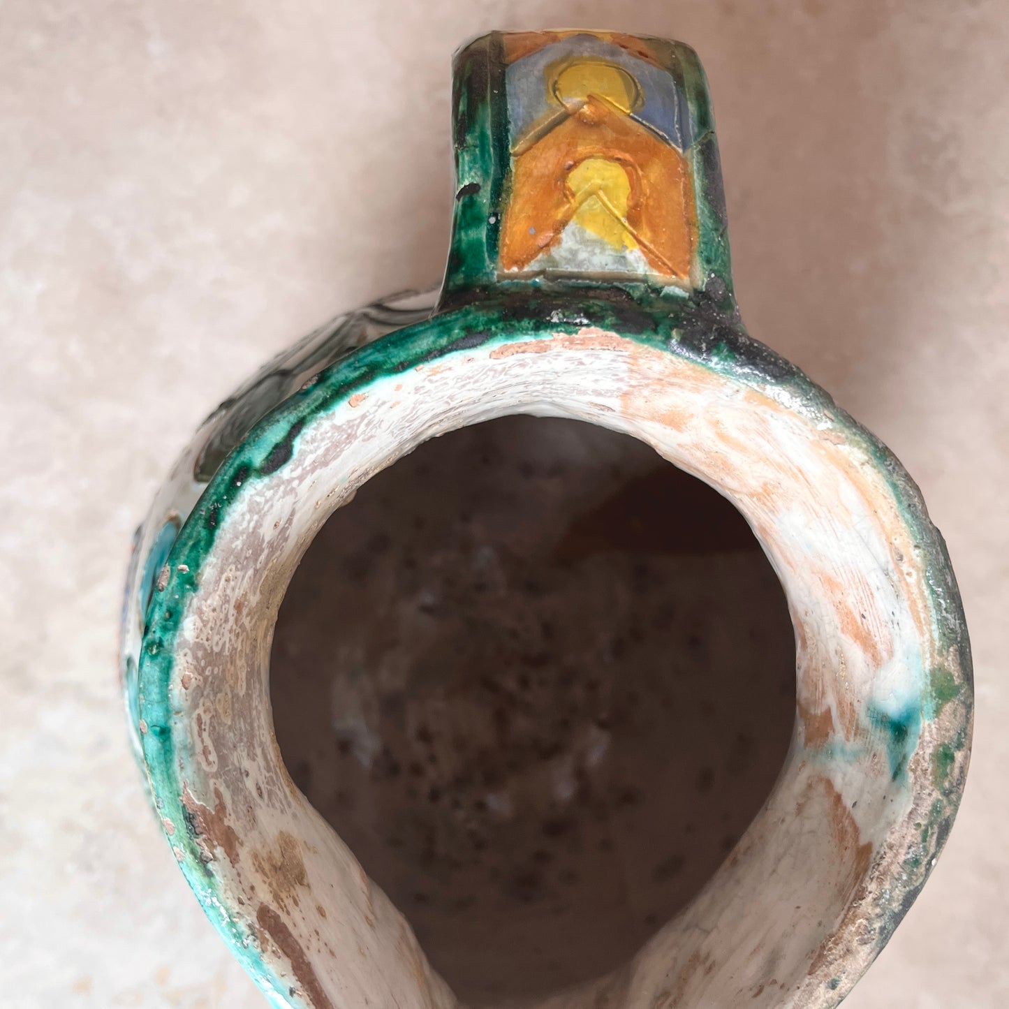 Vintage Italian Studio Pottery Jug