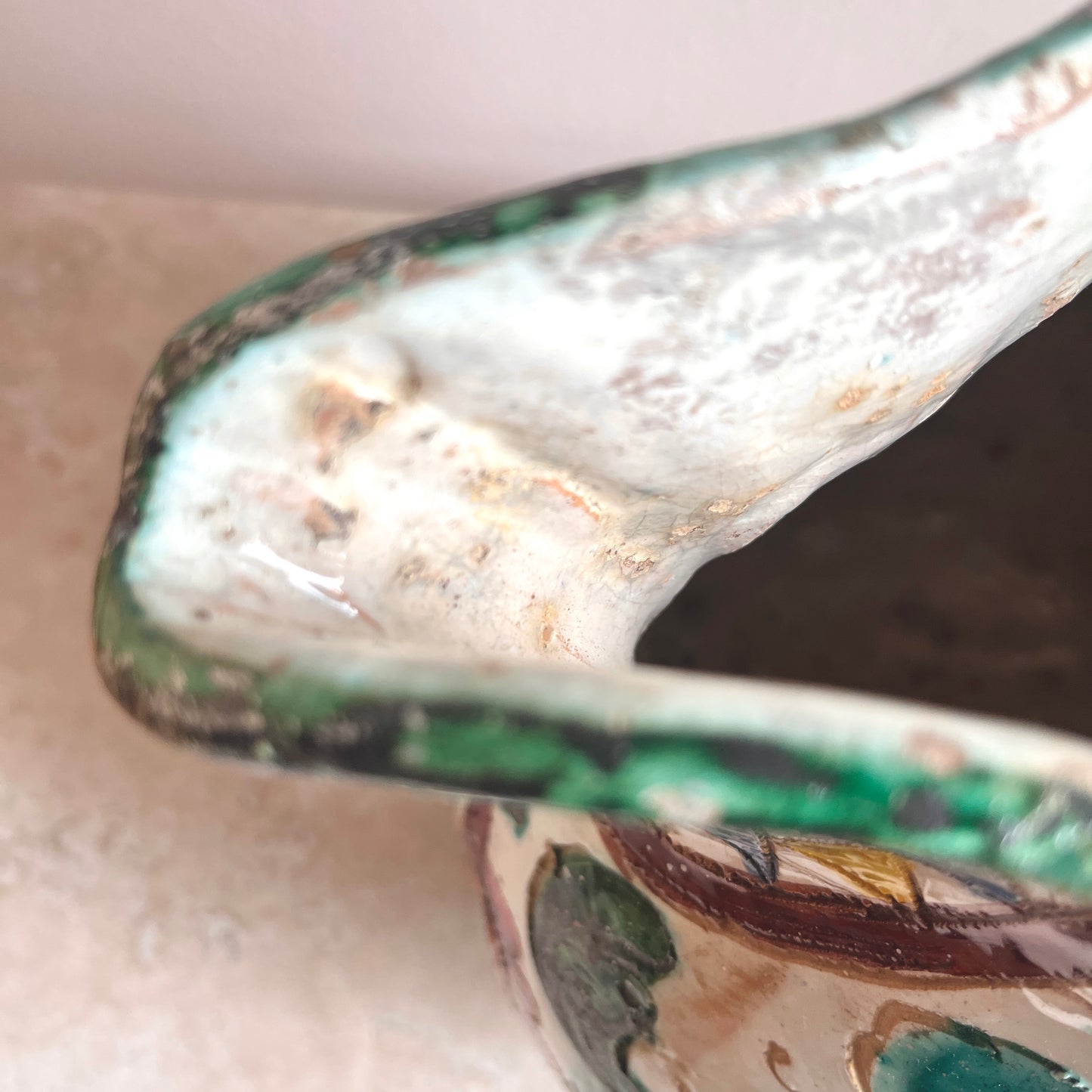 Vintage Italian Studio Pottery Jug
