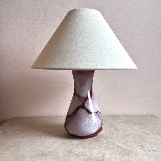 Vintage Ceramic West German Table Lamp