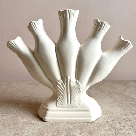 Vintage Five Finger Bud Vase