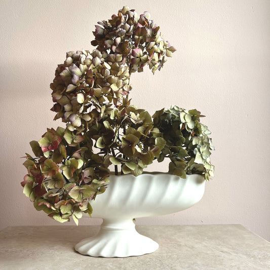 Antique Cream Art Deco Vase