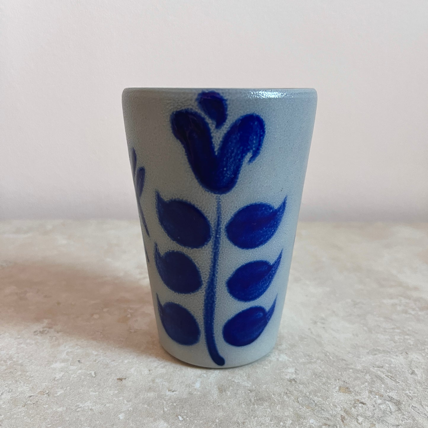 Vintage German Stoneware Jug & Tumblers