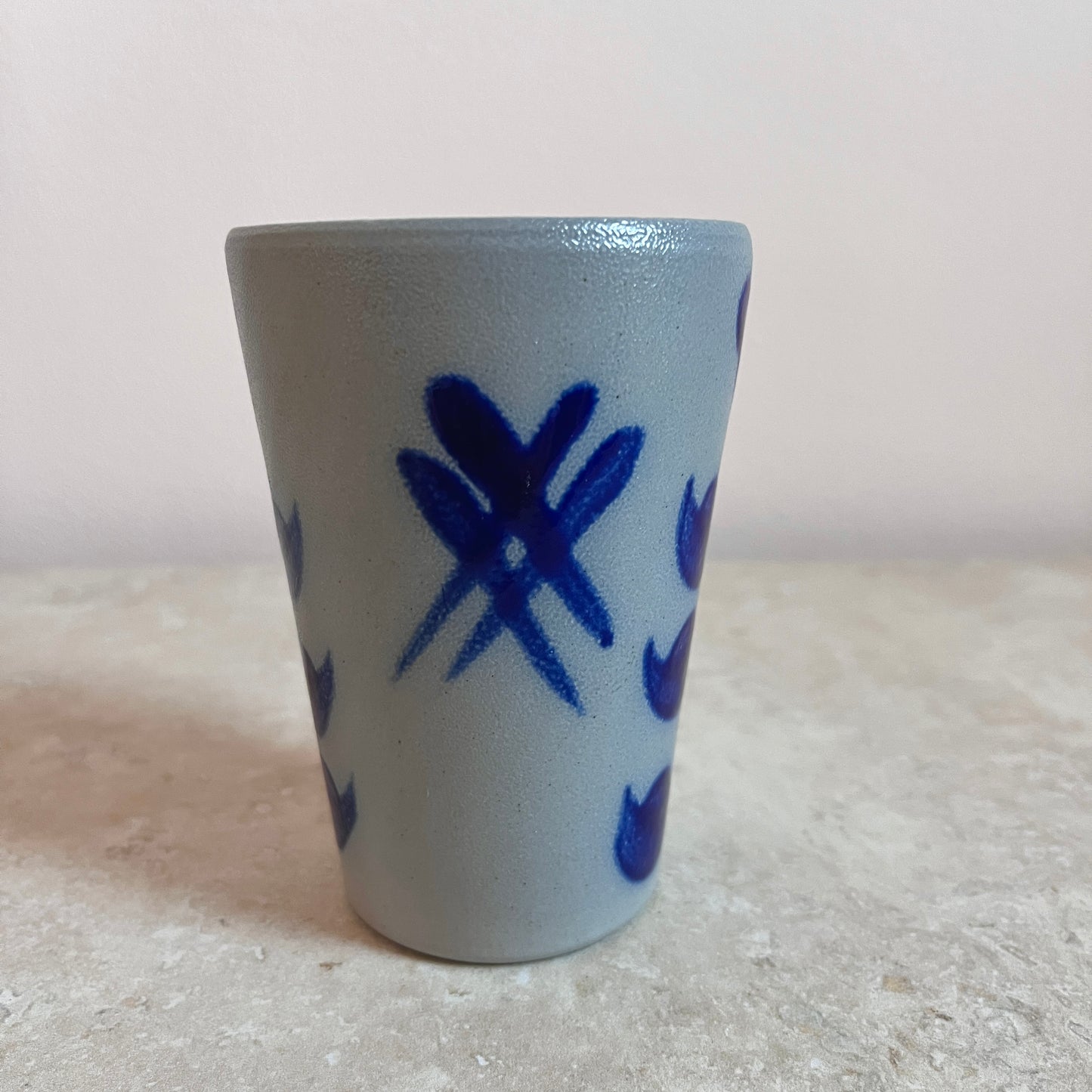 Vintage German Stoneware Jug & Tumblers