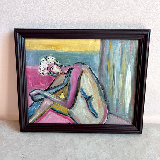 Original Modernist Style Oil Painting